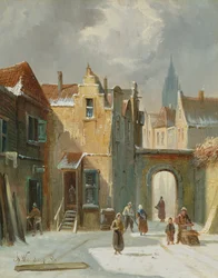 Winter Street Scene